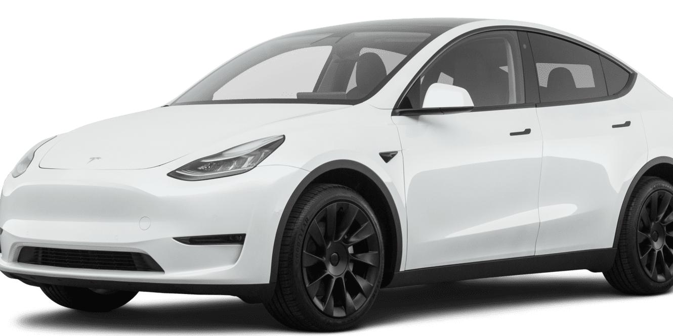 TESLA MODEL Y 2021 5YJYGDEE0MF187726 image